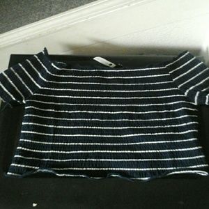 2 for 1!!! Crop top and white open back crop top