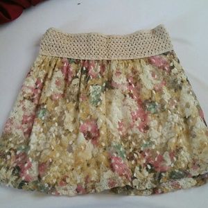 Floral  skirt