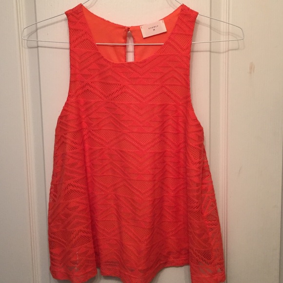 Orange tank top from dress up
