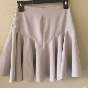 Gray Flippy Skirt