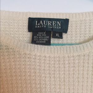 Ralph Lauren Cream Sweater