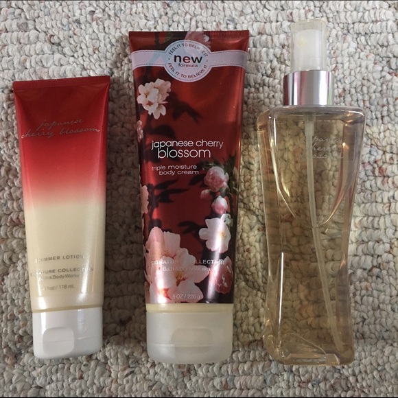 Other - Bath and body works Japanese cherry blossom set