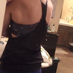 Black lululemon tank size 2