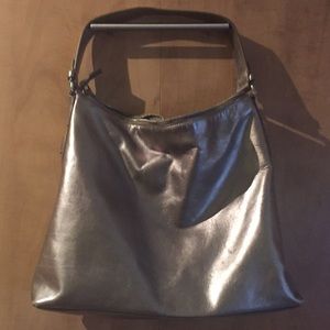 Pristine Silver Cole Haan Bag