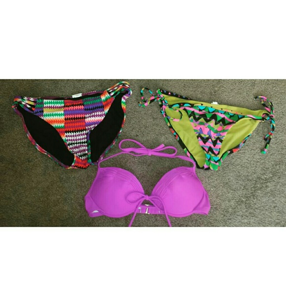 3-Piece Tribal Bikini Set