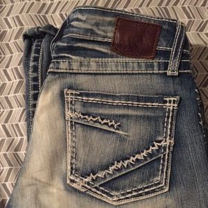 Flared jeans