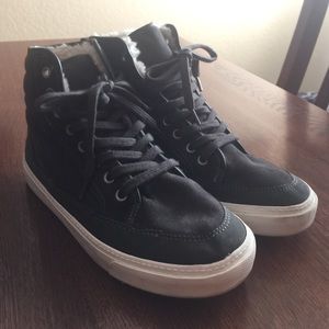 Dark grey high tops✨