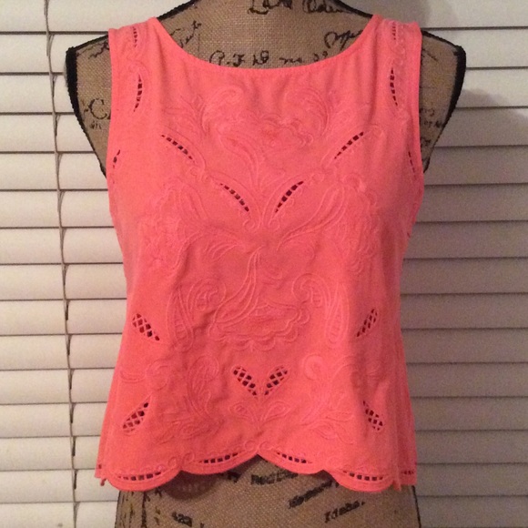 NWT Tobi neon crop top