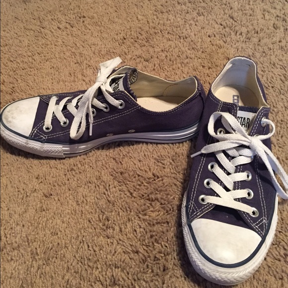 Converse Shoes - Navy all star converse
