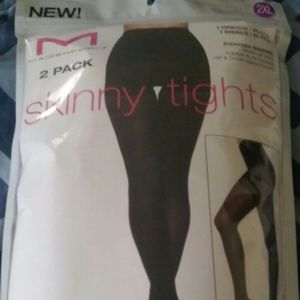 Plus size skinny tights