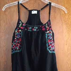 Free People backless tank