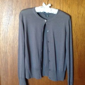 Banana Republic taupe cardigan