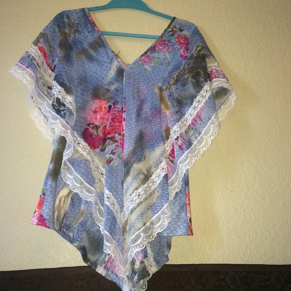 ALBERTO MAKALI floral tunic
