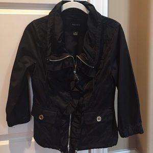White House Black Market black zippered jacket