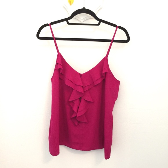 Pink Spaghetti Strap Blouse