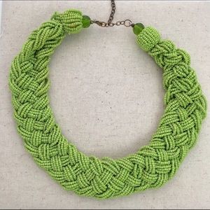 Green Statement Necklace