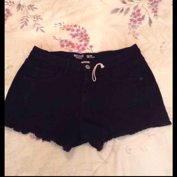 Sale! Size 15 black high rise shorts