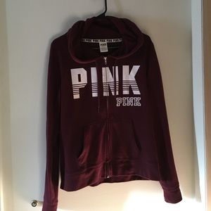 PINK Perfect Full Zip Hoodie