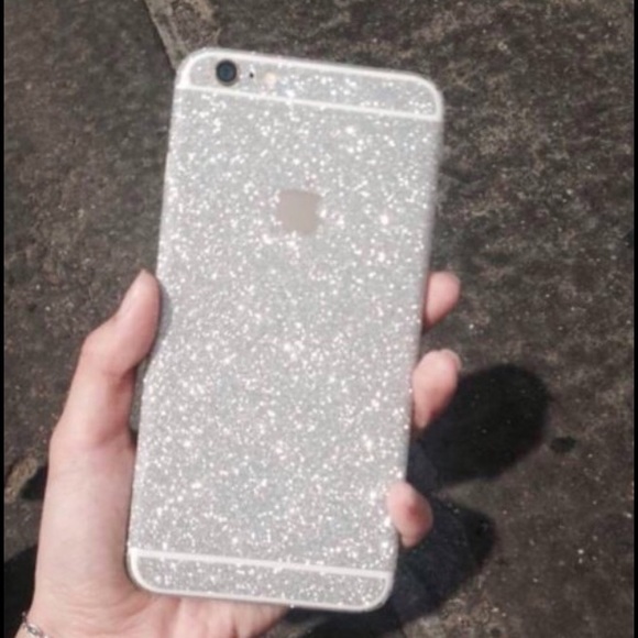 iPhone 6 Plus sparkle phone decal
