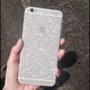 iPhone 6 Plus sparkle phone decal