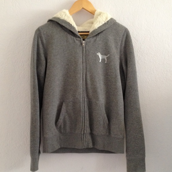 sparkly hooded Victoria's Secret