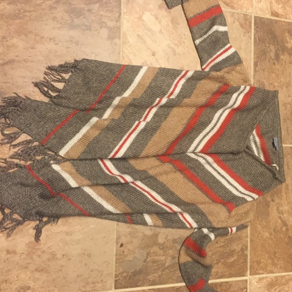 Blanket cardigan