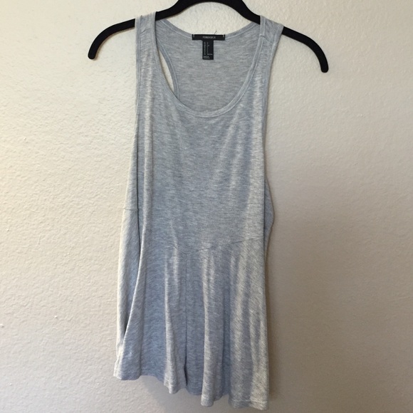Forever 21 grey tank