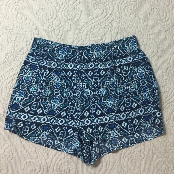High waisted shorts