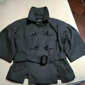 Guess Wool Cropped Jacket/Coat