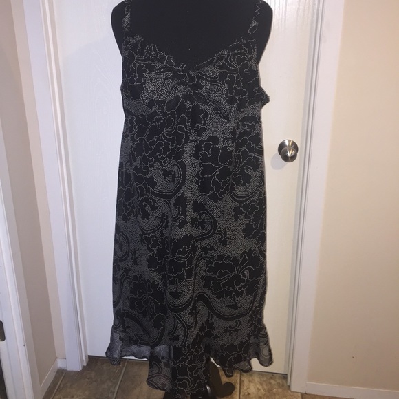 Flirty black dress