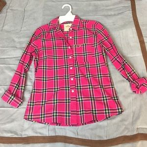 Super cute Hollister flannel