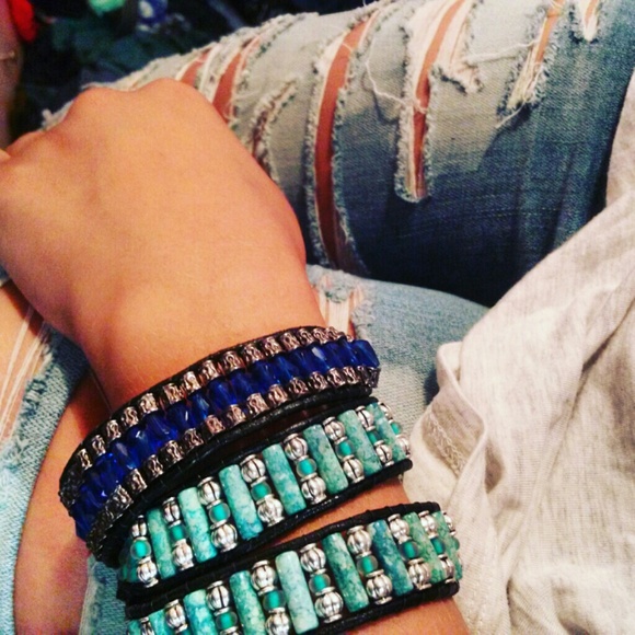 Wire Beaded Bracelets