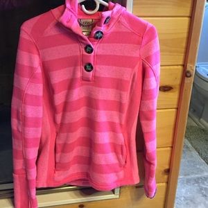 Fleece lined sweater.