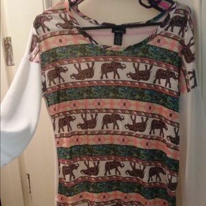 *DONATED* Long sleeve elephant shirt.