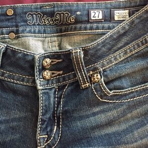 Miss Me skinny jeans- size 27