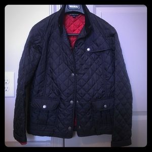 Brooks Brothers quilted navy jacket-sz 2