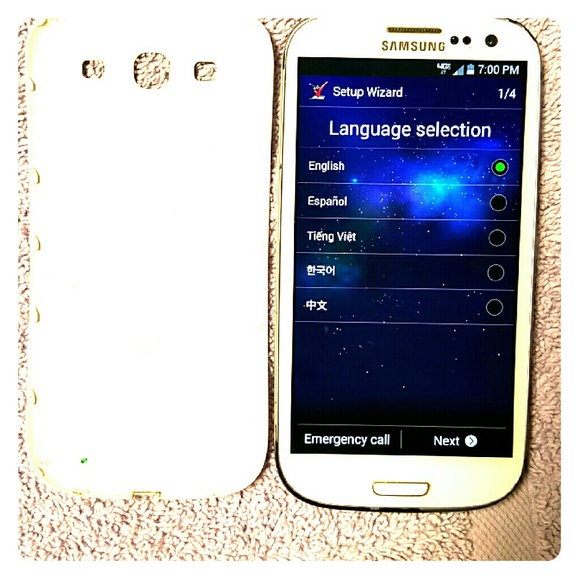 *SOLD *Verizon Galaxy S3 phone with USA Case - Picture 1 of 4