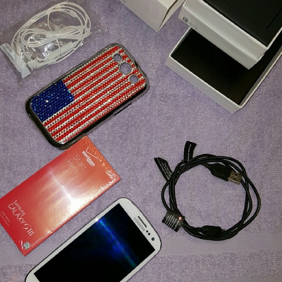 *SOLD *Verizon Galaxy S3 phone with USA Case - Picture 4 of 4