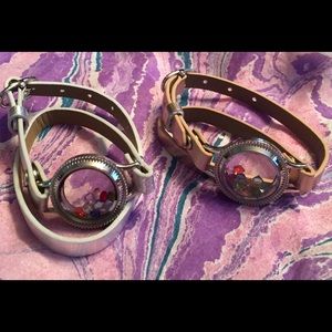 Floating Charms Wrap Bracelet