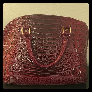 Burgundy purse