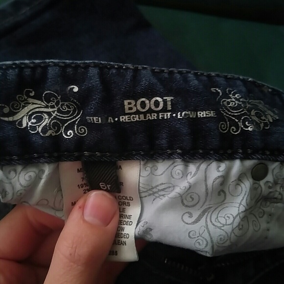 Express Bootcut Regular Fit Low Rise - Picture 4 of 4