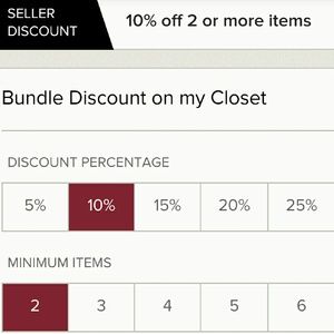 10% OFF BUNDLES OF 2+ ITEMS!!