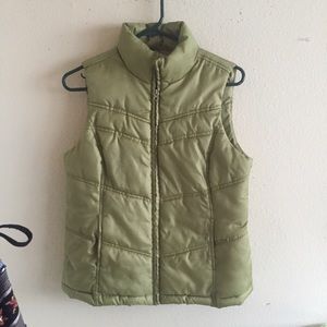 SALE! Green Puffy Vest