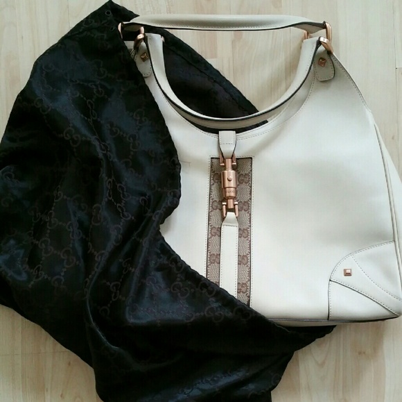 Vintage Leather Gucci Hobo - Picture 1 of 8