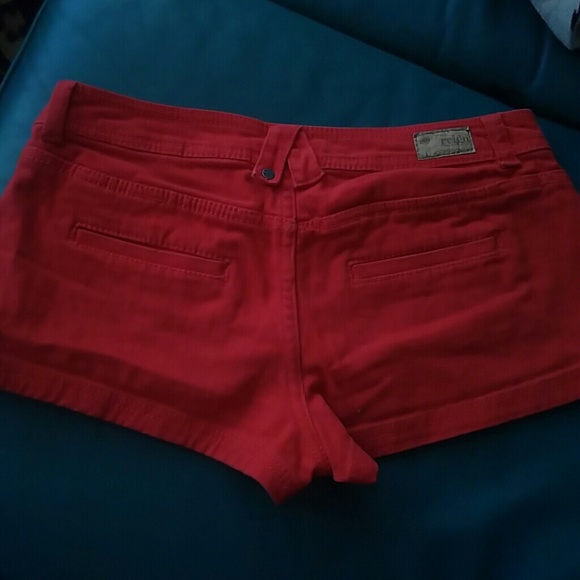 Red Short Shorts - Picture 2 of 3