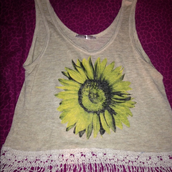 Blu planet crop top