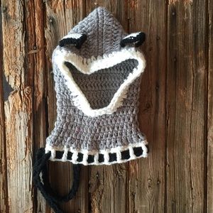 Childrens Raccoon Hat