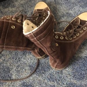 Extra high top, mid calf converse