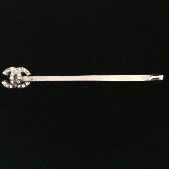 CHANEL Accessories - 🏁FINAL PRICE Authentic CHANEL Crystal Bobby Pin