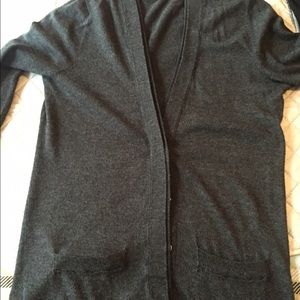 Gray Cardigan Sweater!